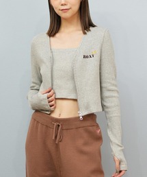 ROXY | ROXY/ロキシー カーディガン ショート丈 2点セット RDK254010(ニット/セーター)