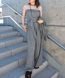 belt ribbon bustier set up /ベルトリボンビスチェセットアップ