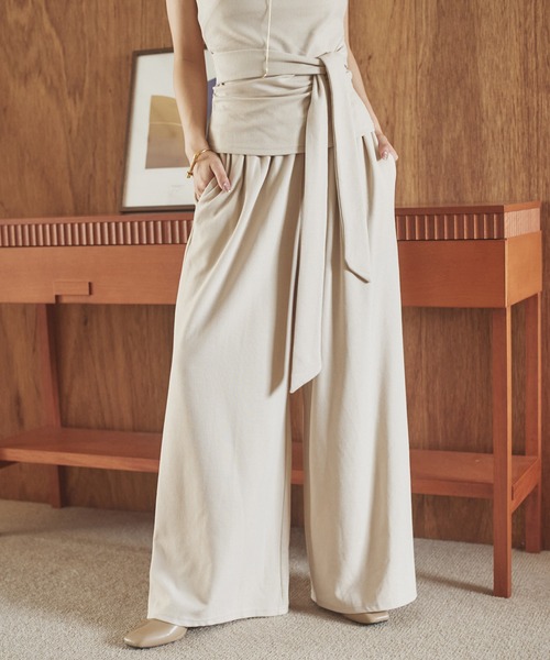 belt ribbon bustier set up /ベルトリボンビスチェセットアップ