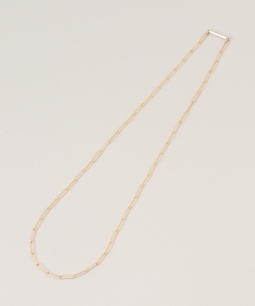 Garden of Eden（ガーデンオブエデン）の「【GARDEN OF EDEN/ガーデン オブ エデン】9KG squarechainNecklace 40cm（ネックレス・レディース・ゴールド・5）」の7枚目の写真