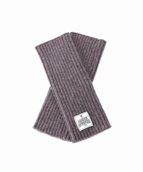 JOURNAL STANDARD relume（ジャーナルスタンダード　レリューム）の「ハミルトン ウール ガーター ハンドウォーマー（その他小物・メンズ・パープル/グレー/ブラック系その他・FREE）」の3枚目の写真