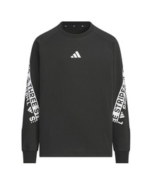 adidas | adidas/アディダス 長袖 Tシャツ ロンT キッズ ワーディングパック ルーズフィット シングルジャージー W6496(Tシャツ/カットソー)