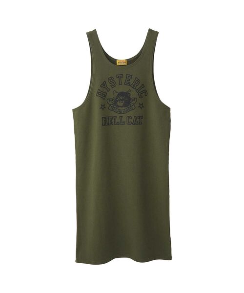 HYSTERIC GLAMOUR（ヒステリックグラマー）の「HELL CAT ワンピース（ワンピース・レディース・カーキ/ブラック/ブラウン・FREE）」の3枚目の写真
