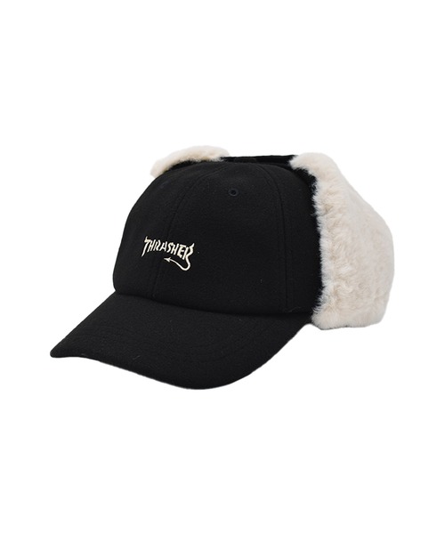 THRASHER（スラッシャー）の「THRASHER/スラッシャー 25TH-C51K キッズ キャップ 25TH-C51K（キャップ・キッズ・ブラック/オートミール/アイボリー・YOUTH）」の6枚目の写真