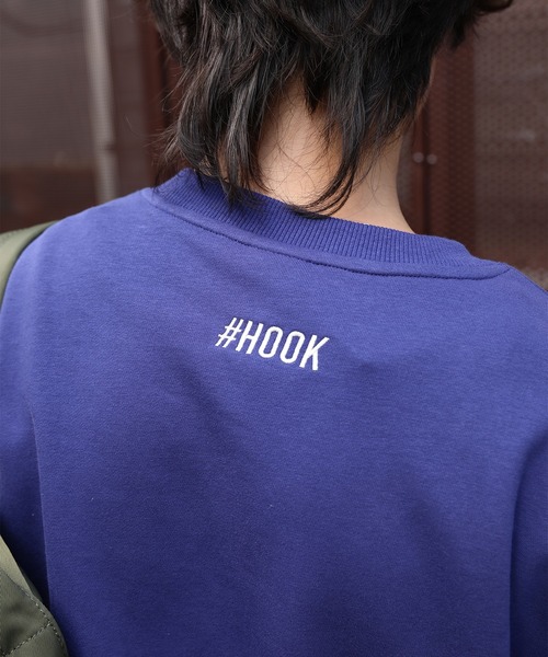 HOOK(フック)の「HOOK -original- キャラクタープリント クルーネックスウェット(スウェット・メンズ・ライトブルー/ブルー・X-LARGE/LARGE/MEDIUM)」の15枚目の写真
