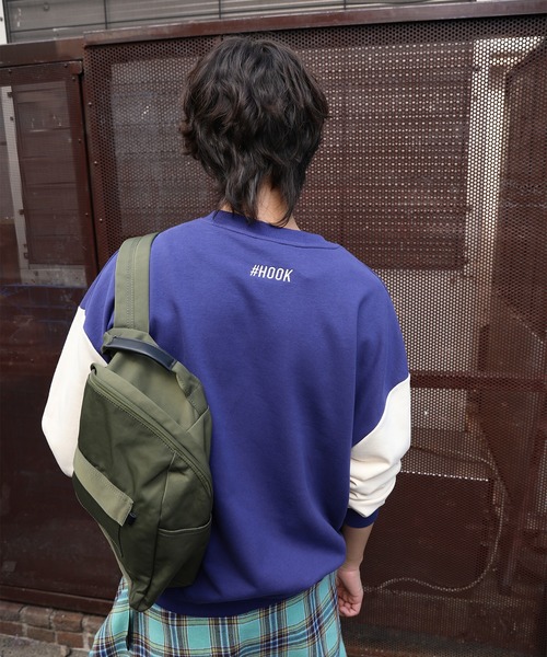 HOOK(フック)の「HOOK -original- キャラクタープリント クルーネックスウェット(スウェット・メンズ・ライトブルー/ブルー・X-LARGE/LARGE/MEDIUM)」の16枚目の写真