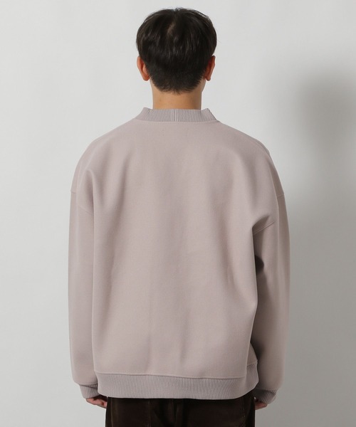 LAKOLE（ラコレ）の「カットメルトンカーデ長袖 / 572443（カーディガン/ボレロ・メンズ・ブラウン/ライトグレー/ブラック/ライトブルー・LARGE/MEDIUM）」の9枚目の写真