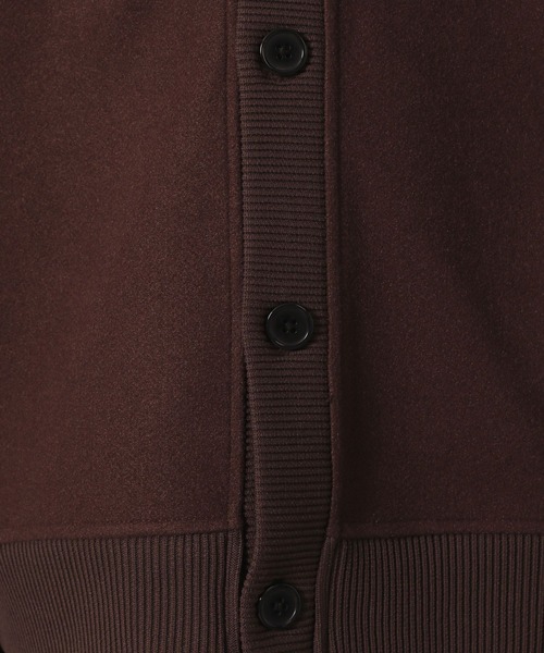 LAKOLE（ラコレ）の「カットメルトンカーデ長袖 / 572443（カーディガン/ボレロ・メンズ・ブラウン/ライトグレー/ブラック/ライトブルー・LARGE/MEDIUM）」の17枚目の写真