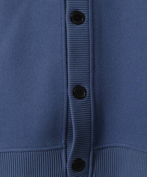 LAKOLE（ラコレ）の「カットメルトンカーデ長袖 / 572443（カーディガン/ボレロ・メンズ・ブラウン/ライトグレー/ブラック/ライトブルー・LARGE/MEDIUM）」の18枚目の写真