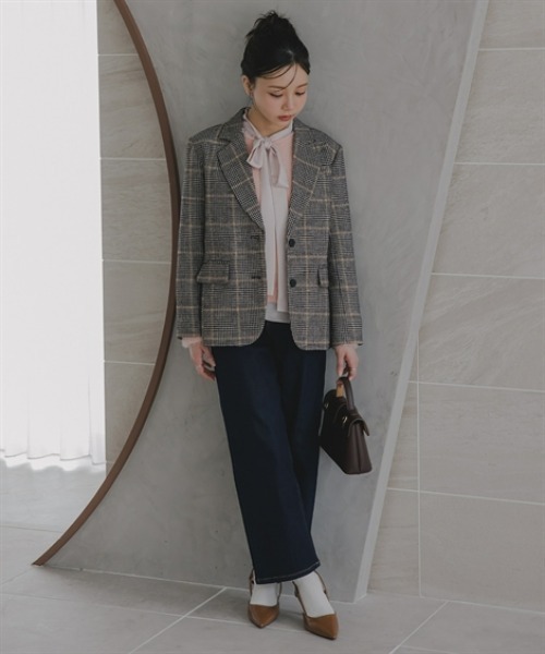 Petitjo（プッチージョ）の「小さいサイズ　すごく伸びるストレートデニム　低身長さん・小柄女性（デニムパンツ・レディース・ネイビー/ブルー・PM/PSS/PS/PL）」の14枚目の写真