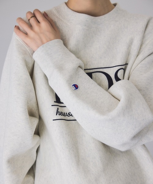 Champion for ADAM ET ROPE'】別注 RW LOGO SWEAT（スウェット