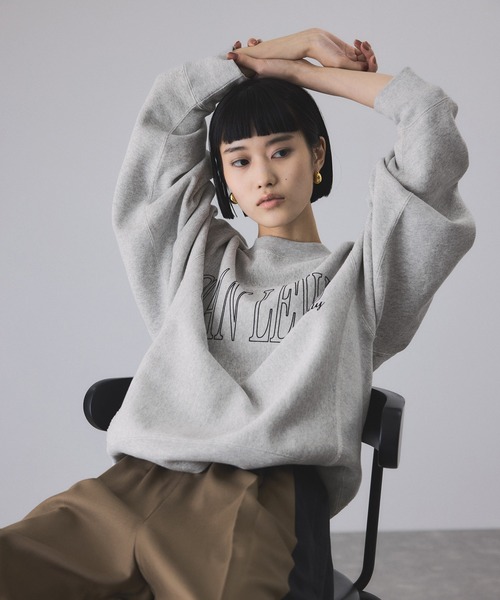 Champion for ADAM ET ROPE'】別注 RW LOGO SWEAT（スウェット