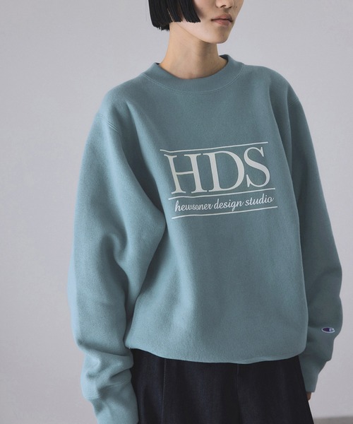 Champion for ADAM ET ROPE'】別注 RW LOGO SWEAT（スウェット
