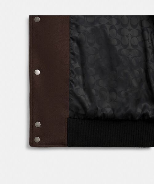 COACH（コーチ）の「ウール ヴァーシティ ジャケット（ブルゾン）」 - WEAR