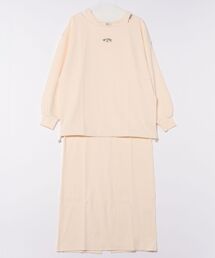 BILLABONG レディース LAYERED LONG ONEPIEC ワンピース 【2025年秋冬モデル】/ビラボンレイヤードワンピース
