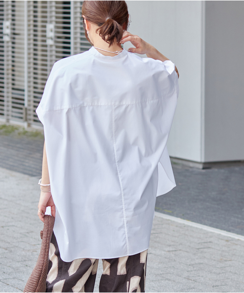 フロントブザムハーフスリーブシャツ（シャツ/ブラウス）｜JOURNAL