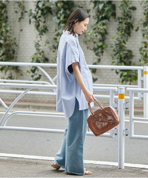 フロントブザムハーフスリーブシャツ（シャツ/ブラウス）｜JOURNAL