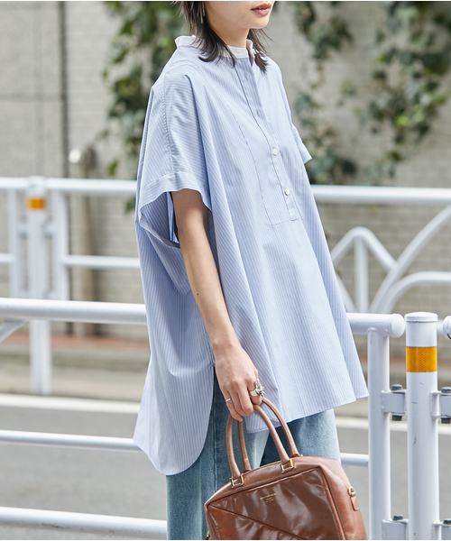 フロントブザムハーフスリーブシャツ（シャツ/ブラウス）｜JOURNAL