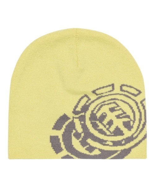 ELEMENT（エレメント）の「ELEMENT/エレメント ビーニー NO FOLD DOUBLE ICON BEANI BF022-989（ニットキャップ/ビーニー・メンズ・ブルー/スミクロ/イエロー・FREE）」の3枚目の写真