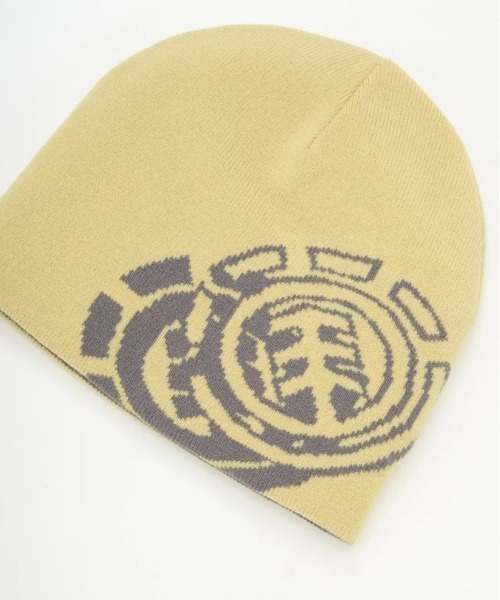 ELEMENT（エレメント）の「ELEMENT/エレメント ビーニー NO FOLD DOUBLE ICON BEANI BF022-989（ニットキャップ/ビーニー・メンズ・ブルー/スミクロ/イエロー・FREE）」の21枚目の写真