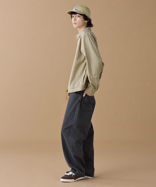 LACOSTE（ラコステ）の「オーバーサイズフィットチェックフランネルシャツ（シャツ/ブラウス・メンズ・ベージュ・38/39/41/40）」の13枚目の写真
