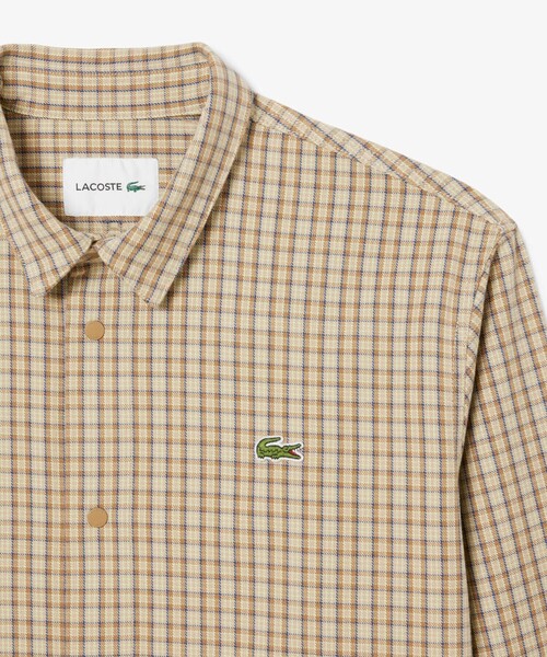LACOSTE（ラコステ）の「オーバーサイズフィットチェックフランネル