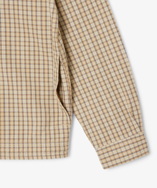 LACOSTE（ラコステ）の「オーバーサイズフィットチェックフランネルシャツ（シャツ/ブラウス・メンズ・ベージュ・38/39/41/40）」の22枚目の写真