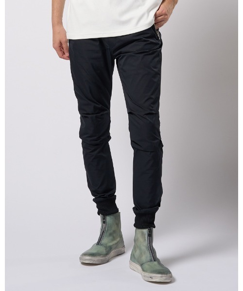 wjk（ダヴルジェイケイ）の「tuck rib pants（その他パンツ・メンズ・ブラック系その他/ブラック/カーキ・SMALL/MEDIUM/LARGE/X-LARGE）」の4枚目の写真
