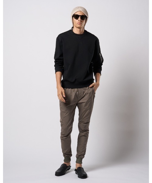 wjk（ダヴルジェイケイ）の「tuck rib pants（その他パンツ・メンズ・ブラック系その他/ブラック/カーキ・SMALL/MEDIUM/LARGE/X-LARGE）」の13枚目の写真