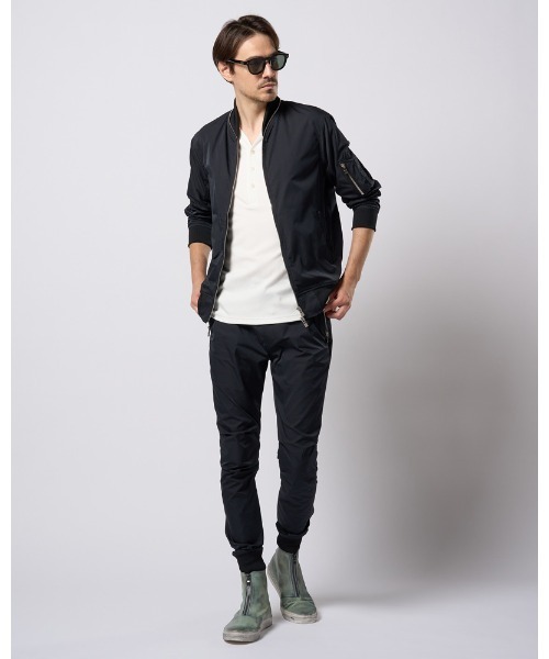 wjk（ダヴルジェイケイ）の「tuck rib pants（その他パンツ・メンズ・ブラック系その他/ブラック/カーキ・SMALL/MEDIUM/LARGE/X-LARGE）」の20枚目の写真