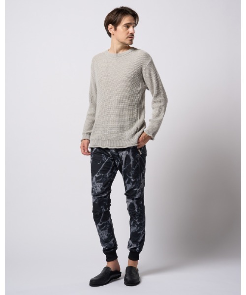 wjk（ダヴルジェイケイ）の「tuck rib pants（その他パンツ・メンズ・ブラック系その他/ブラック/カーキ・SMALL/MEDIUM/LARGE/X-LARGE）」の22枚目の写真