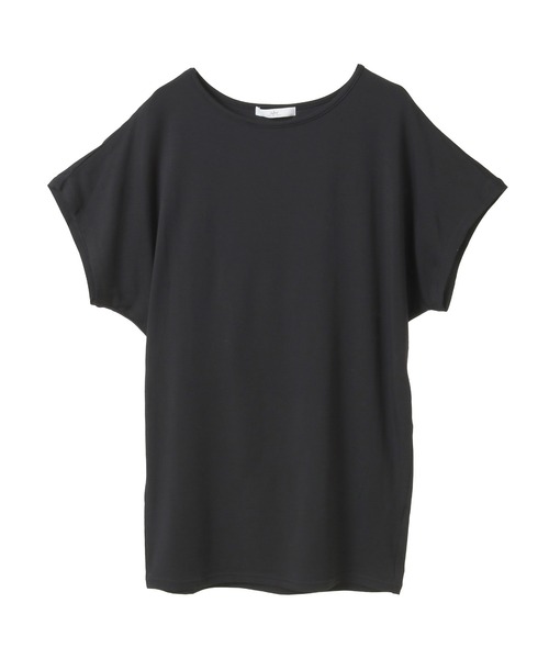 Julier Yoga and Relax(ジュリエヨガアンドリラックス)の「Julier エコリヨセル半袖トップス(Tシャツ/カットソー・レディース・ラベンダー/ライトグレー/ブラック・FREE)」の16枚目の写真