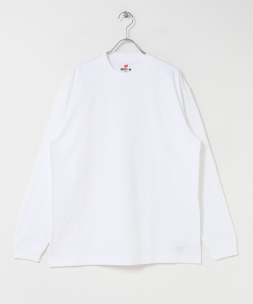 HANES(ヘインズ)の「『別注』HANES×DOORS BEEFY-T DOORS FIT LONG-SLEEVE(Tシャツ/カットソー・レディース・ブラック/ホワイト/ダークグレー/ネイビー/グレー・X-SMALL/SMALL)」の8枚目の写真