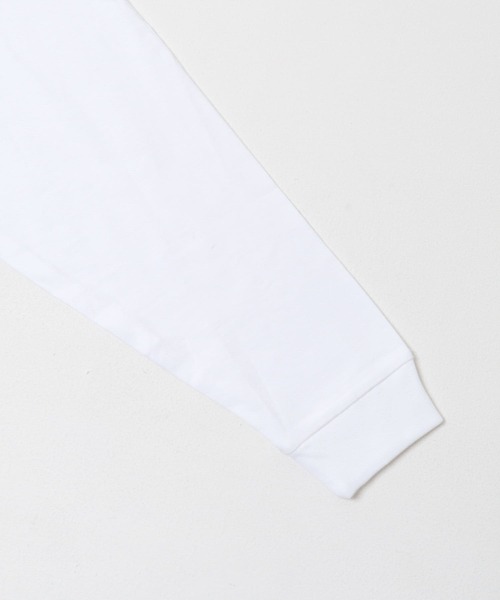 HANES(ヘインズ)の「『別注』HANES×DOORS BEEFY-T DOORS FIT LONG-SLEEVE(Tシャツ/カットソー・レディース・ブラック/ホワイト/ダークグレー/ネイビー/グレー・X-SMALL/SMALL)」の7枚目の写真