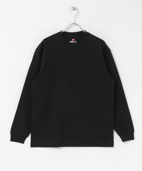 HANES(ヘインズ)の「『別注』HANES×DOORS BEEFY-T DOORS FIT LONG-SLEEVE(Tシャツ/カットソー・レディース・ブラック/ホワイト/ダークグレー/ネイビー/グレー・X-SMALL/SMALL)」の6枚目の写真