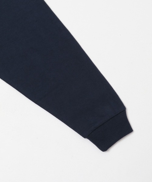 HANES(ヘインズ)の「『別注』HANES×DOORS BEEFY-T DOORS FIT LONG-SLEEVE(Tシャツ/カットソー・レディース・ブラック/ホワイト/ダークグレー/ネイビー/グレー・X-SMALL/SMALL)」の9枚目の写真