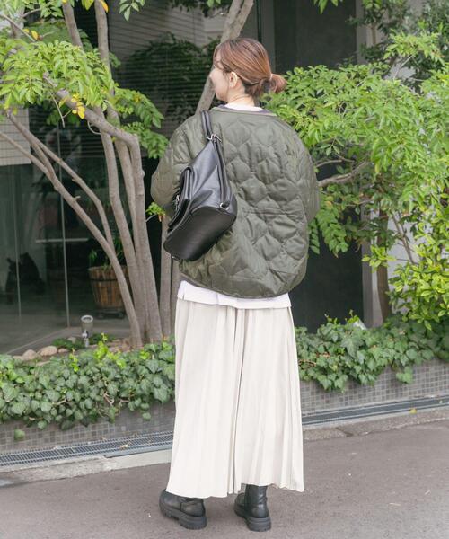 ITEMS URBANRESEARCH(アイテムズ アーバンリサーチ)の「フェイクスエードプリーツスカート(スカート・レディース・モカ/ブラック/ライトベージュ/カーキ/ブラウン系その他/ベージュ系その他・FREE)」の7枚目の写真