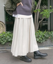 ITEMS URBANRESEARCH | フェイクスエードプリーツスカート(スカート)