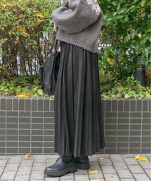 ITEMS URBANRESEARCH | フェイクスエードプリーツスカート(スカート)