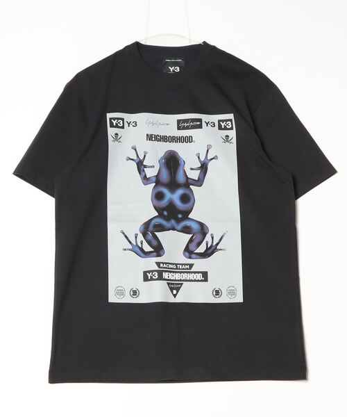 Y-3（ワイスリー）の「Y-3 NBHD GRAPHIC TEE（Tシャツ/カットソー・メンズ・ブラック・SMALL/X-SMALL/XX-SMALL/X-LARGE/LARGE/MEDIUM）」の3枚目の写真