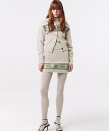 Kijun/キジュン Nordic Knit Cardigan ノルディック柄 ウールニットカーディガン【Zipper雑誌 着用】