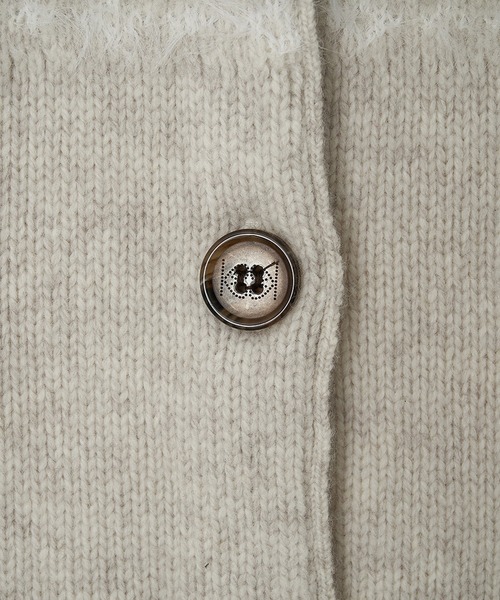 Kijun(キジュン)の「Kijun/キジュン Nordic Knit Cardigan ノルディック柄 ウールニットカーディガン【Zipper雑誌 着用】(カーディガン/ボレロ・レディース・ミックスグレー/オートミール・S/M)」の4枚目の写真