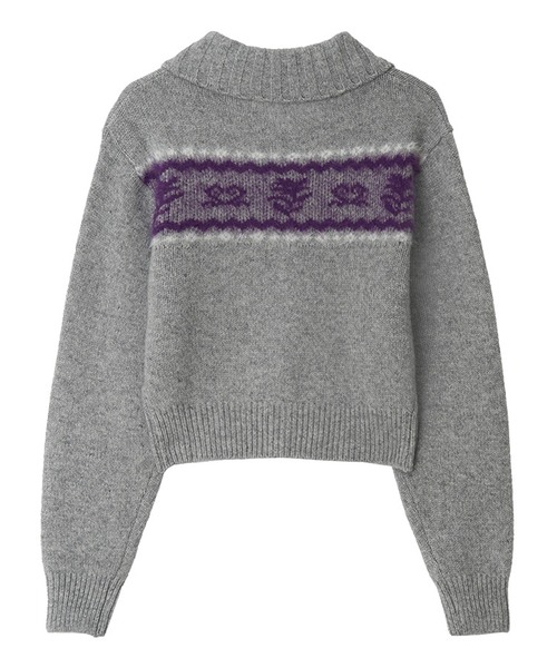 Kijun(キジュン)の「Kijun/キジュン Nordic Knit Cardigan ノルディック柄 ウールニットカーディガン【Zipper雑誌 着用】(カーディガン/ボレロ・レディース・ミックスグレー/オートミール・S/M)」の21枚目の写真