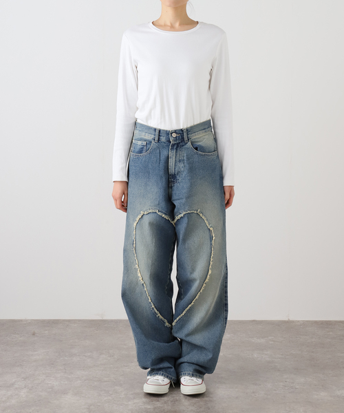 carne bollente デニム ブーツカット フレア セール】Carne Bollente / カルネボレンテ Love Pants 000's（デニム