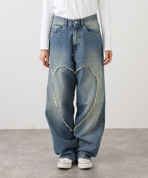Carne Bollente(カルネボレンテ)の「Carne Bollente / カルネボレンテ Love Pants 000's(デニムパンツ・レディース・サックスブルー・26)」の6枚目の写真