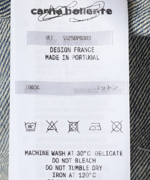 Carne Bollente(カルネボレンテ)の「Carne Bollente / カルネボレンテ Love Pants 000's(デニムパンツ・レディース・サックスブルー・26)」の17枚目の写真