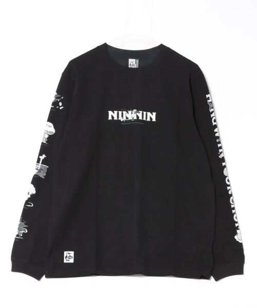 CHUMS(チャムス)の「CHUMS/チャムス 長袖Tシャツ/ロンT 蓄光プリント CH01-2662(Tシャツ/カットソー・メンズ・ホワイト/マルチ/ブラック・M/L/XL/2XL)」の13枚目の写真