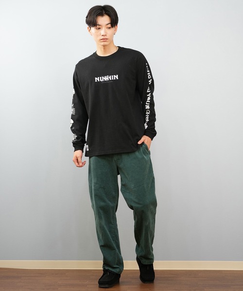 CHUMS(チャムス)の「CHUMS/チャムス 長袖Tシャツ/ロンT 蓄光プリント CH01-2662(Tシャツ/カットソー・メンズ・ホワイト/マルチ/ブラック・M/L/XL/2XL)」の7枚目の写真