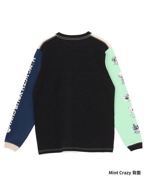CHUMS(チャムス)の「CHUMS/チャムス 長袖Tシャツ/ロンT 蓄光プリント CH01-2662(Tシャツ/カットソー・メンズ・ホワイト/マルチ/ブラック・M/L/XL/2XL)」の10枚目の写真