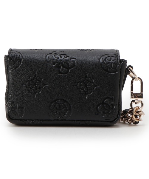 Guess（ゲス）の「LAUREL Ii Slg Micro Mini ウォレットケース  （ポーチ・レディース・パープル/ブラック・ONE SIZE）」の3枚目の写真